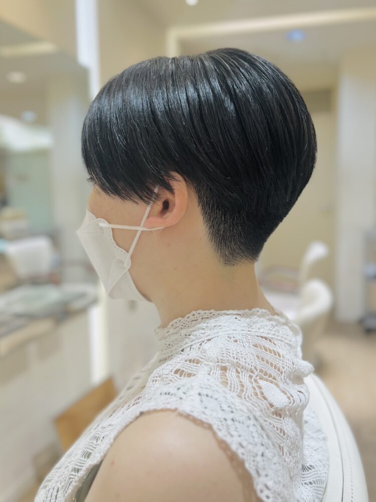 刈り上げショート！