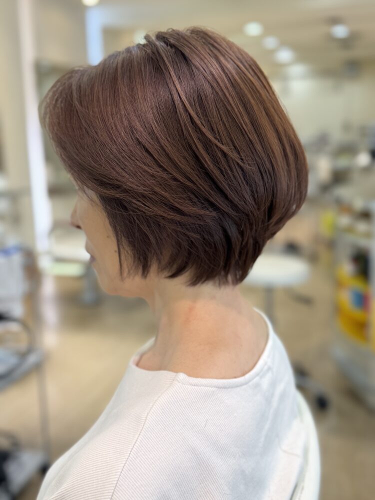 ショートボブ石元