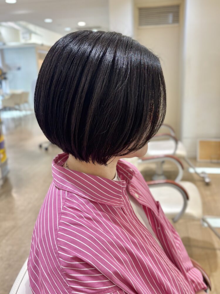 多毛さんでもできるキレイめボブ