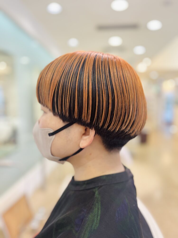 オレンジツートーン